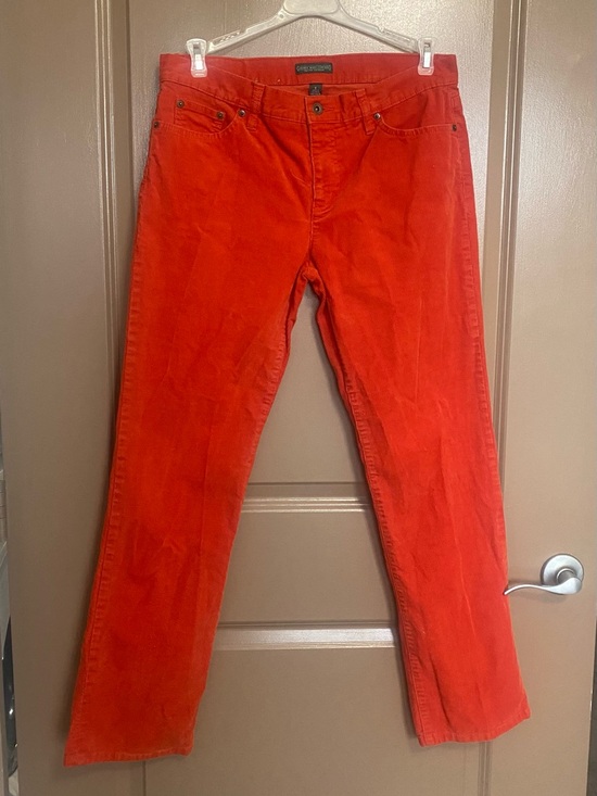 Ralph Lauren Denim - Ralph Lauren Women’s Corduroy Jeans in Bright Orange